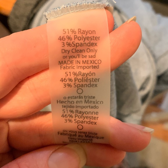 NWOT S blue grey duster cardigan lularoe Sarah - Picture 2 of 2